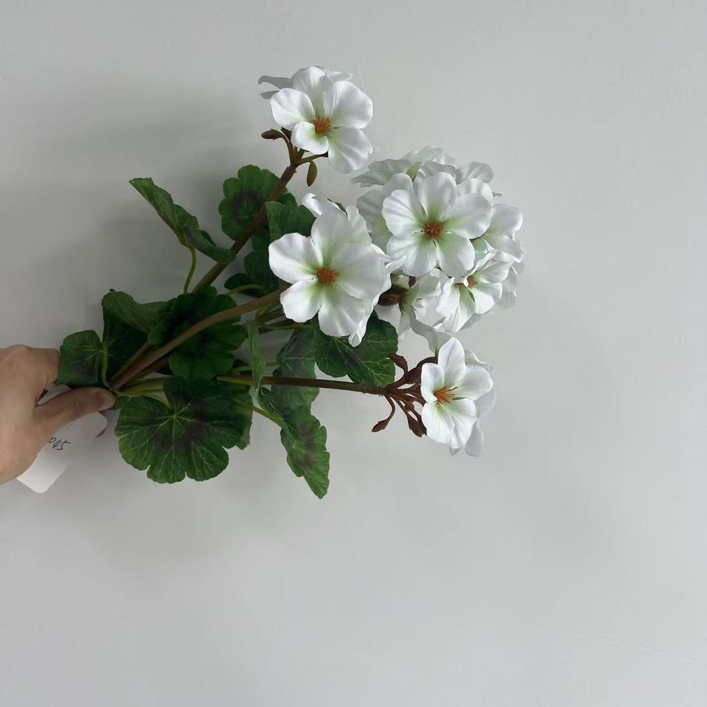 Bouquet Artificial Peony flower Flore White Silk Fake Orchid Flower DIY Wedding Back Road Home Desk Vase Accessories Faux Flores