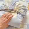 Double Layer Cotton Bed Sheet Full Wrap Mattress Protector Cover Soft Touch All Season Safe For Baby And Maternity