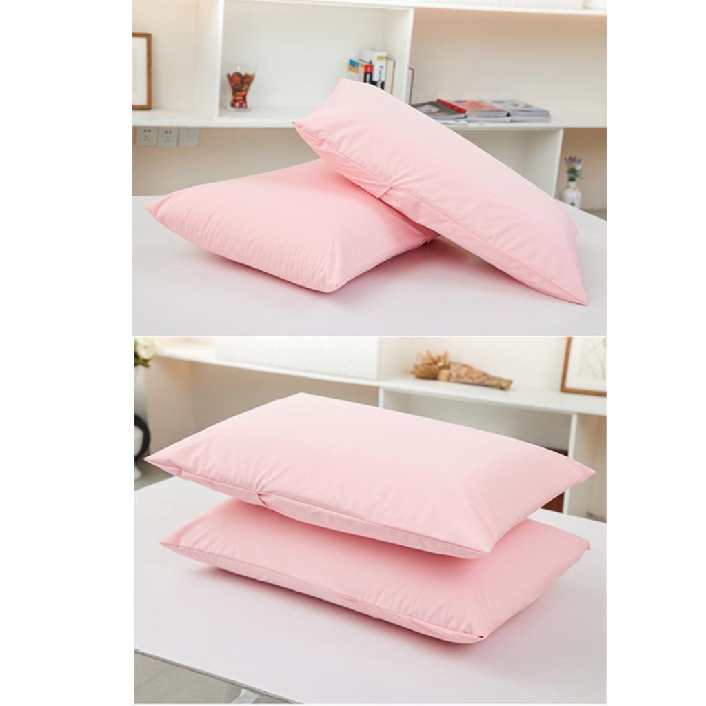 Buy 2 Pcs Breathable Anti Dust Mite Pillow Protector Pillowcase