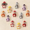 Christmas Home Indoor Decorations Snowman Wooden Ornaments, 2D Flat Vintage Xmas Tree Hanging Natural Wood Ornaments Decoration, Cute Winter Ornament