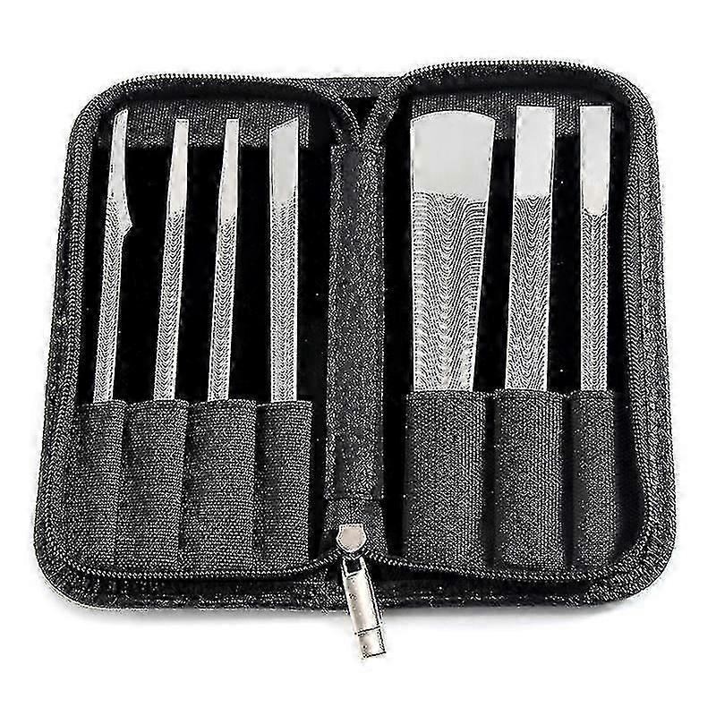 Professional Pedicure Knife Kits, Professional Stainless Steel Planer Blades Callus Remover Pedicure 7 Piece Set