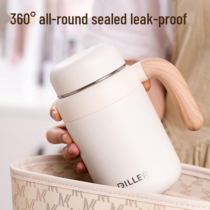 Diller 316 Stainless Steel Tea Infuser Insulated Mug