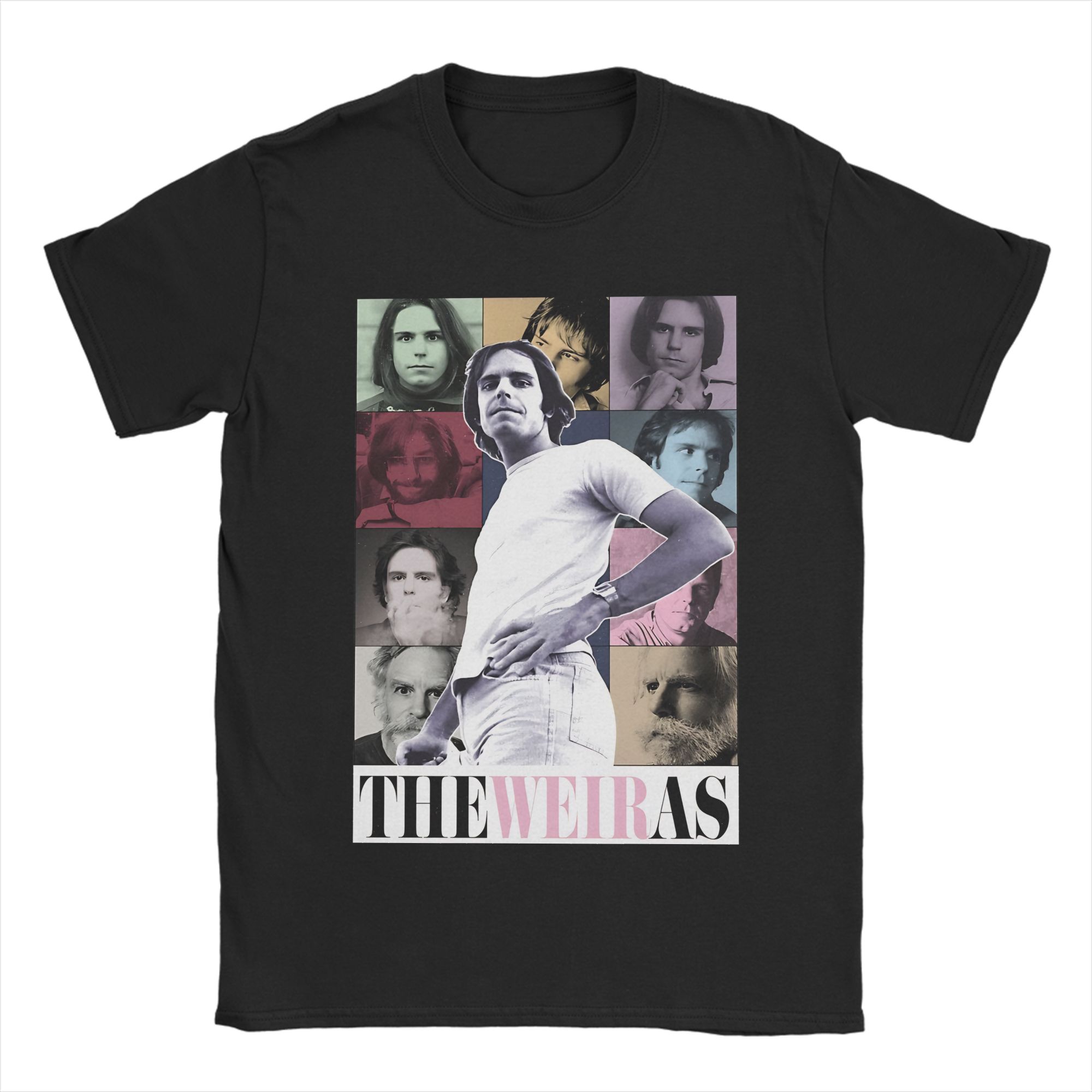 

Bob Weir T Shirt Beach Fashion T-Shirts Couple 100 Cotton O-Neck Oversize Clothes Short Sleeve Street Style Tshirt - Men s ... S разноцветный