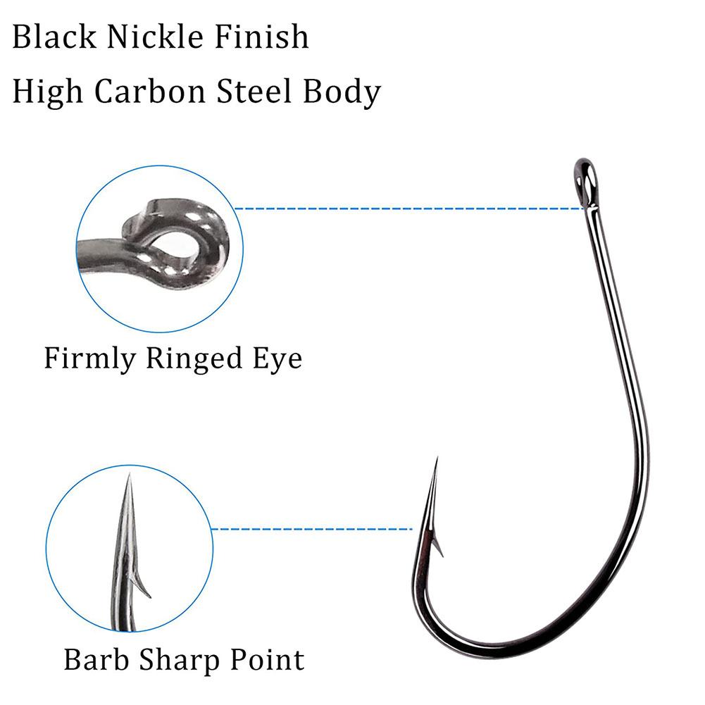 Fishing Hooks High Carbon Stainless Steel Barbed Carp Pack With Retail Original Box Fishing Hook Tackle Supplies