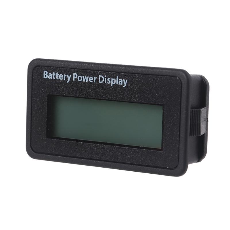 Battery Monitor Digital Battery Capacity Voltmeter Tester Percentage Level