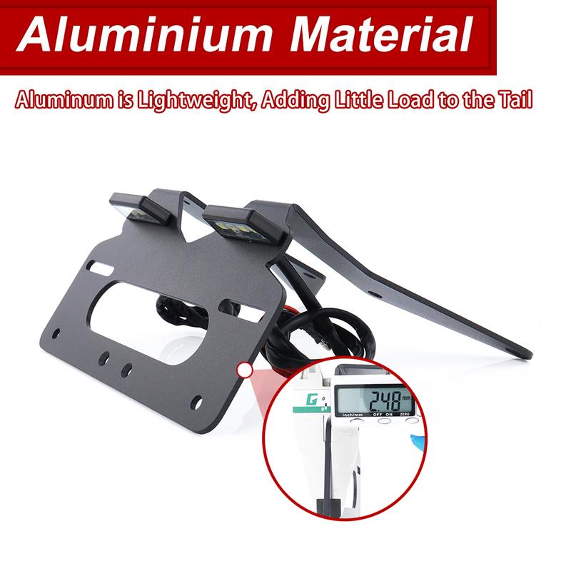Rear Tail Tidy Fender Eliminator Kit Fit For Yamaha TMAX 530 T-MAX 2012 2013 2014 2015 2016 License Plate Holder Bracket