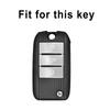 3 Buttons TPU Leather Car Remote Key Case Cover Shell Fob Bag For Roewe RX5 MG3 MG5 MG6 MG7 MG ZS GT GS 350 360 750 Accessories