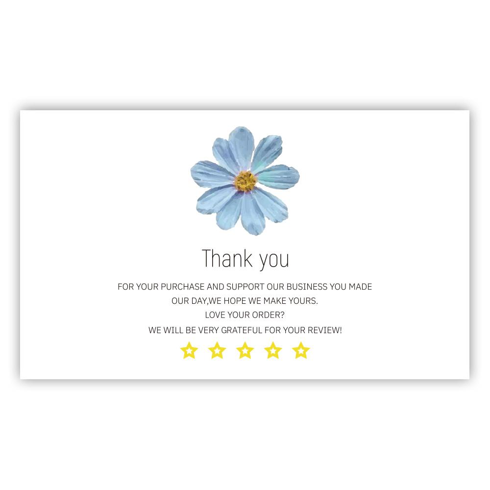30 Pcs White Thank You Card Thank You For Your Order Card Praise Labels For Small Businesses Decor For Small Shop Gift Packet
