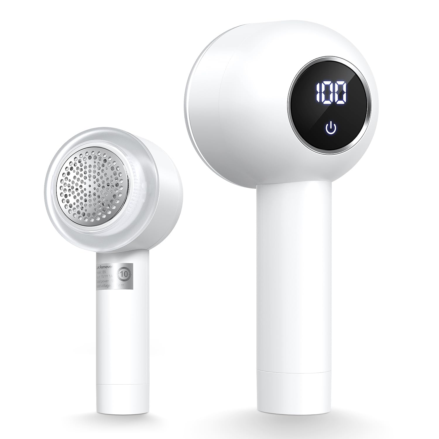 

Электрическая машинка для удаления катышков с ЖК-дисплеем, 6 мощных лезвий, 3 скорости, безопасность, простота в использовании, идеально подходит для путешествий и домашнего использования, дисплей, лезвия, настройки, перезаряжаемый через Type-C,