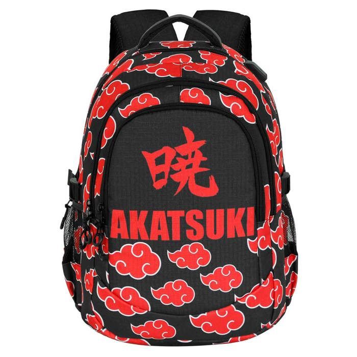 Sac à dos Running PLUS - Naruto Kanji - Noir - Taille Unique