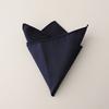 Polyester Men Handkerchief Solid Color Wedding Shirt Accessory Elegant Mens Pocket Square  For Men