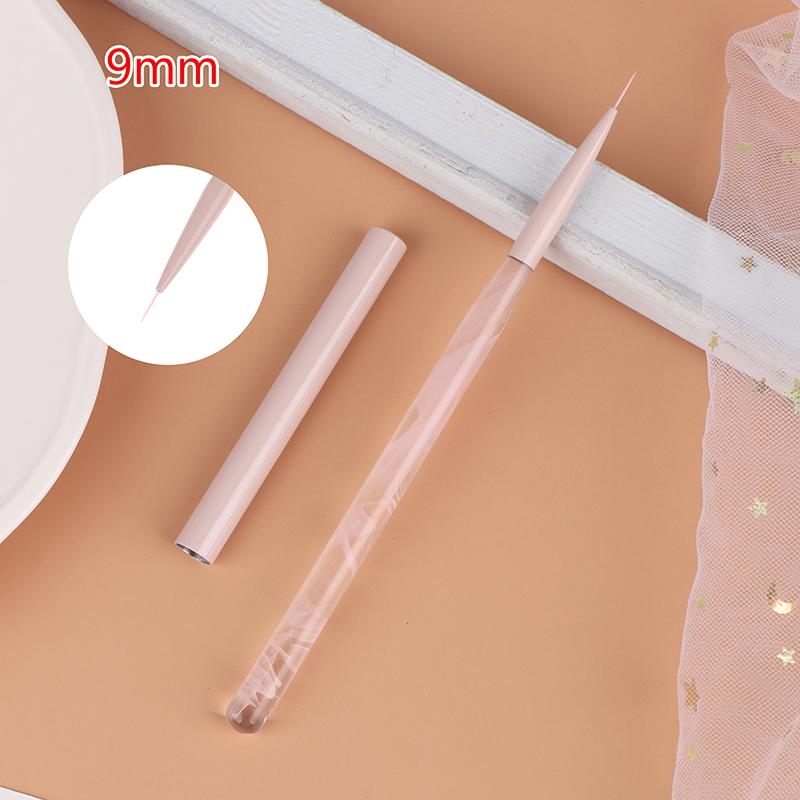 

Acrylic Nail Brush Gel Brush For Manicure Acrylic Uv Gel Extension Pen Nail Polish Painting Drawing Brush Liner 9mm