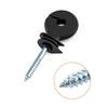 Electric Fencing Ring Insulators, Wire Mesh Ring Insulator, Wooden Post Insulator Screw-in, for Ropes, Wires and Strands.