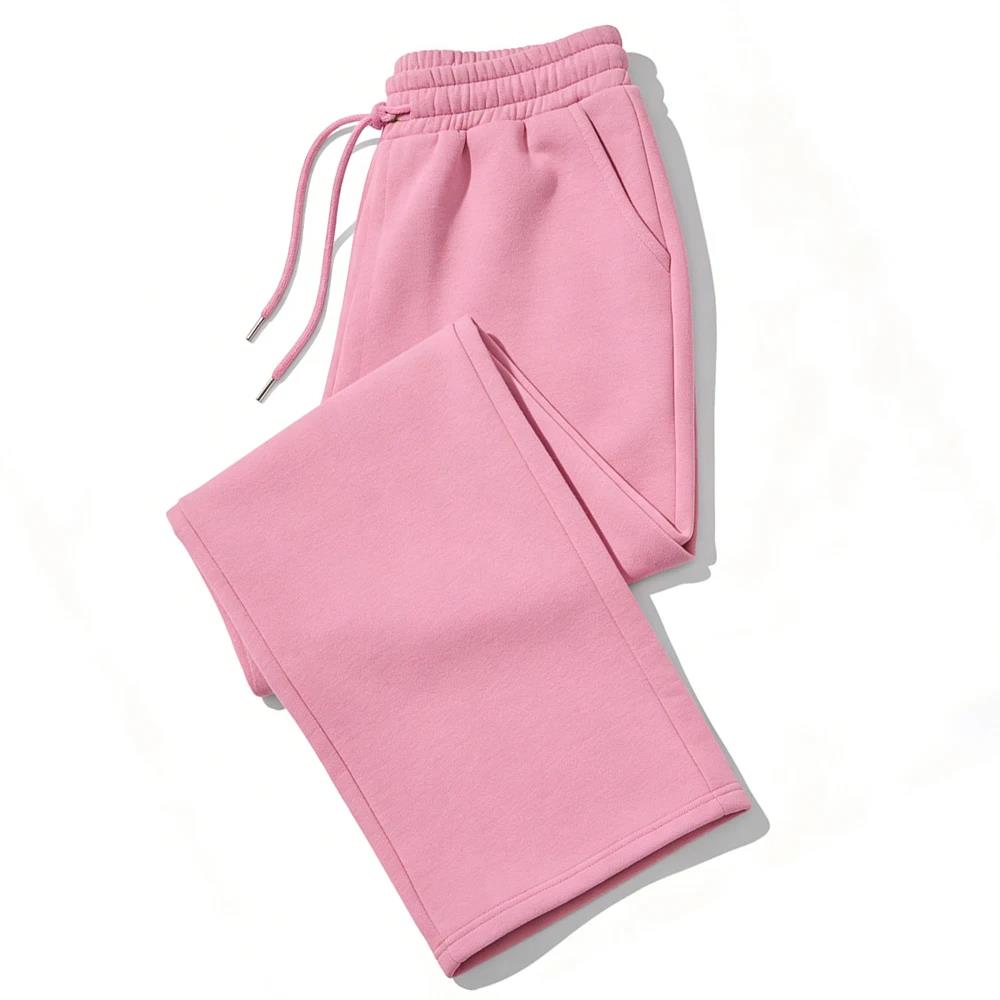 Pánské tepláky Rovný střih Joggers pro sport a streetwear Volné Oversized Ležérní kalhoty Stahovací šňůrka Více kapes Pánské Dlouhé kalhoty