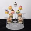 Round Cupcake Stand Premium Acrylic Cupcake Display Stand Cupcake Tray for Party Jewelry On Wedding Birthday Holiday