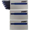 LAMY Lamy Fountain Pen Cartridge Ink Blue Black, 5 Bottles Per Box X 3 Box Set LT10BLBK [Parallel...