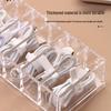 Transparent Multi-Grid Desktop Cable Organizer and Winder