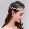 Korean Bridal Forehead Ornaments  Rhinestone Wedding Headdress Circle Crown Bridal Jewelry