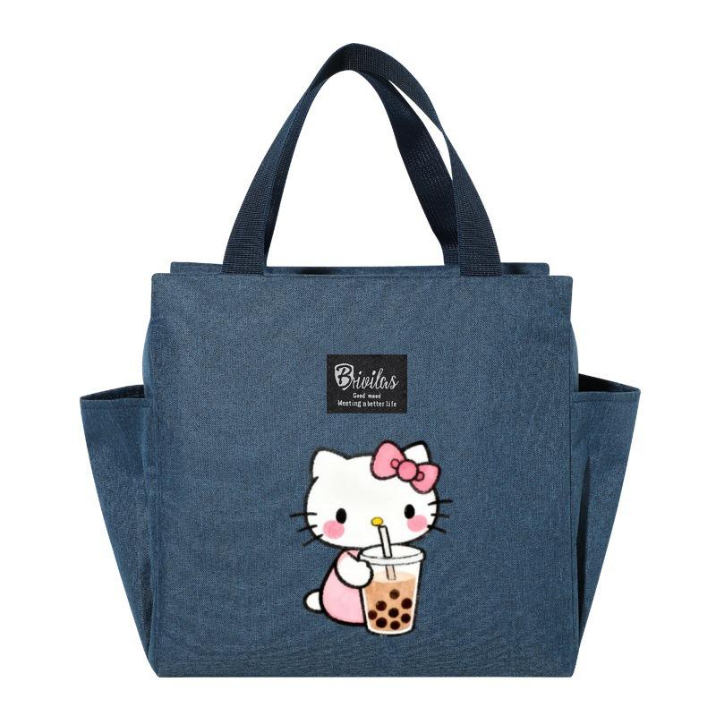 Hello Kitty Insulated Bento Bag - Portable Lunch Box for Picnics & Outings