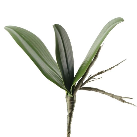 Imitation Leaves Fresh-keeping Decorative Non-Wilting Attractive Fake Phalaenopsis Artificial Plant Desktop Decor