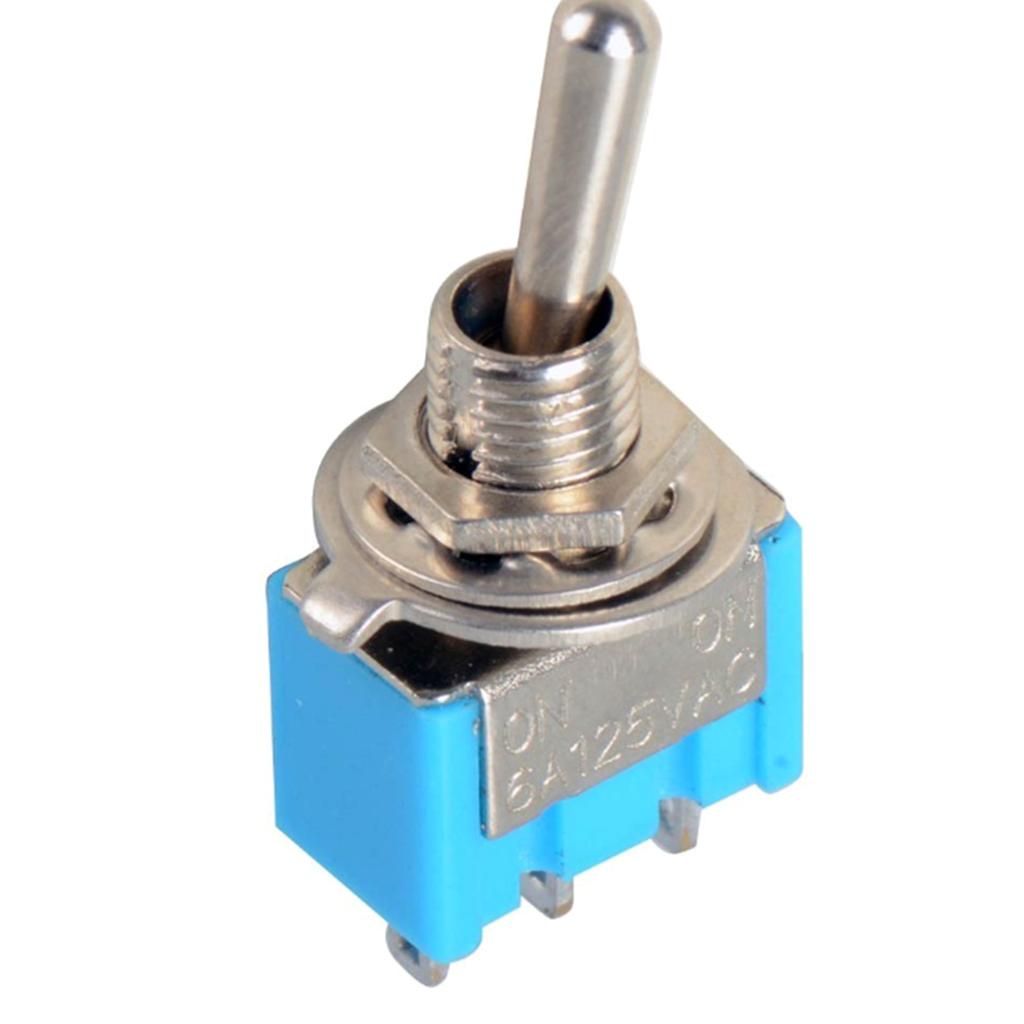 Versatile 3 Pin 3 Mode MTS-103 Ature Toggle On F Knob Switch Electronic Gadget for Car Electronics Auto Part