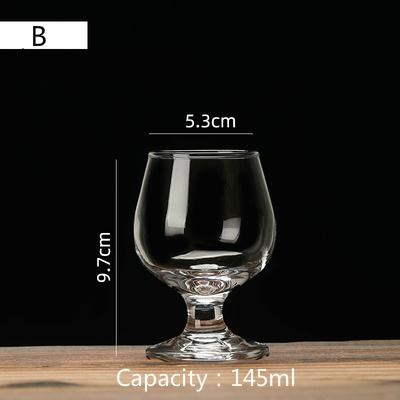Cognac Brandy GlassTransparent High Capacity Goblet Red Wine Glass Scented Cup Suit Whisky Vodka Bar Restaurant Drinking Vessel