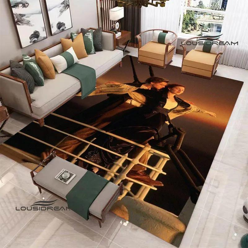 Titanic Leonardo DiCaprio carpet living room bedroom carpet balcony bathroom non-slip door mat bedroom decor birthday gift