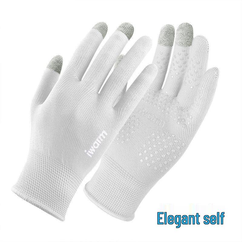 Wytrzymałe letnie rękawice outdoorowe do jazdy na rowerze i konnej - antypoślizgowe i chroniące przed odciskami