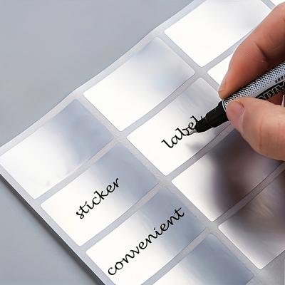 Label Stickers Self-Adhesive Labels for Item Names Sample Tags Storage Organization Stickers Marker Identification Sticker