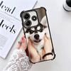 Alaskan Husky Cute Dogs Plating Phone Case For Xiaomi Redmi Note 14 15 Pro Plus 13 12 11 11S 11T 10 9S 9 5G Anti-Fall Airabag Co