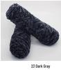 Chenille Goldenes Samt Mehrfarbiges Garn für DIY Handstricken, Mittlere Dicke, Glänzendes Finish