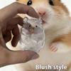 Transparent Acrylic Keychain Cat Hair Storage Capsule Handmade Hamster Hair Storage  DIY Pendant