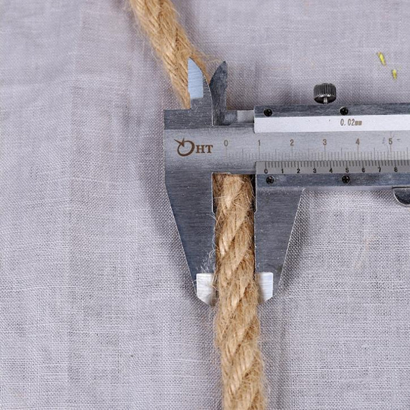 4Mm 12Mm Natural Burlap Jute Twine Retro Rope String Handmde Craft Wedding Home Decoration Cords Rope & Suspension