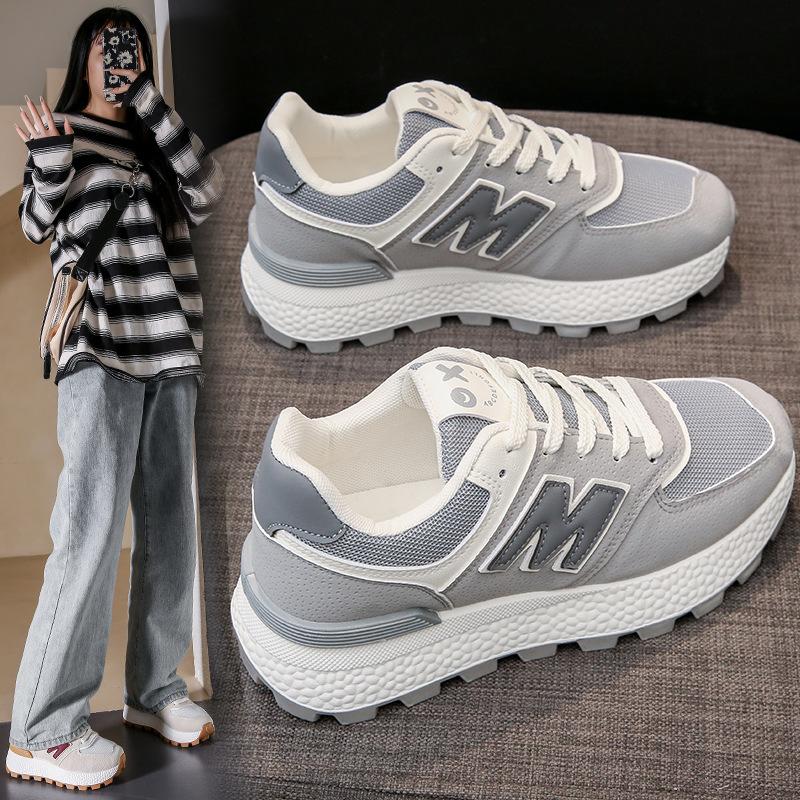 Fashion Height Increasing Running Shoes for Women Original Walking Holiday Travel Essentials Trainers Casual Comfy Tennis Women Sneakers