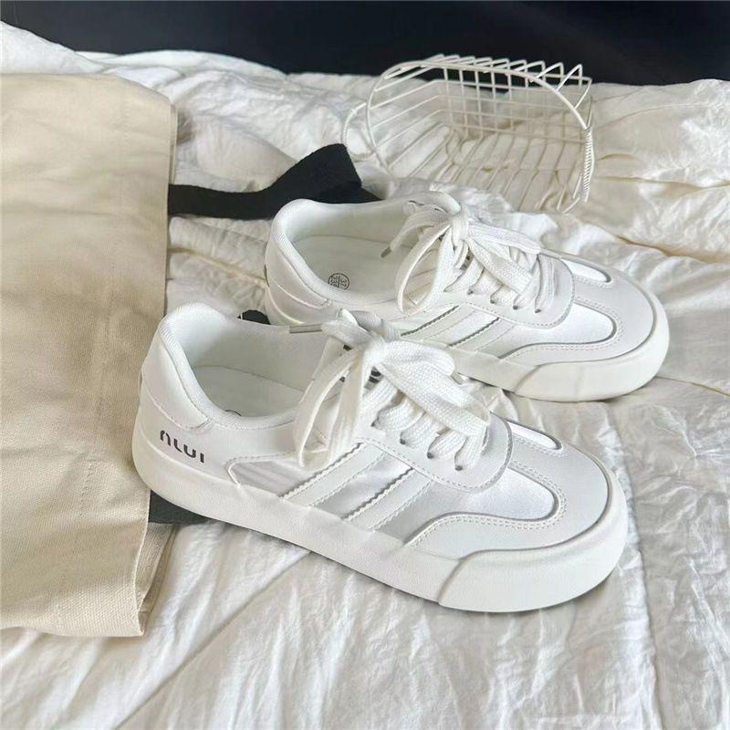 

МОДНЕ ВЗУТТЯ Чоловічі дихаючі спортивні кросівки Спортивне взуття для бігу Відкритий жіночий теніс Тренажер для тренажерного залу 36 білий