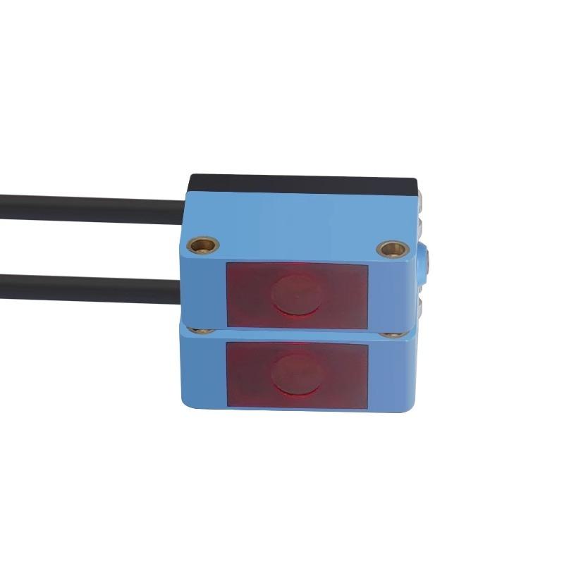 E3Z-T61 Langstrecken-Infrarot-Laserstrahl-Sensor Hintergrundunterdrückung Fotoelektrischer Schalter Erfassungsabstand 60 Meter