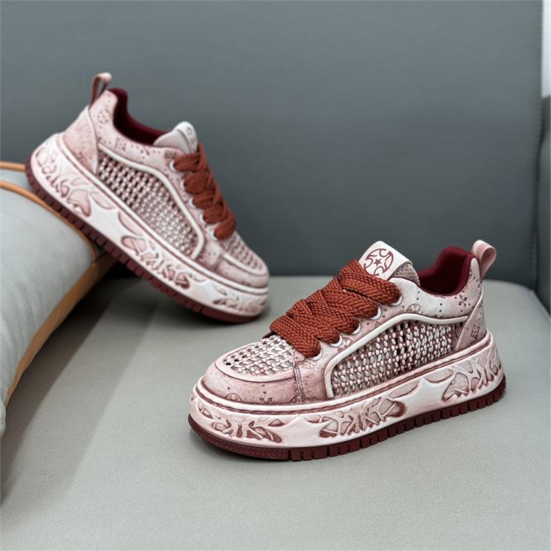 New comfortable shoes, sports shoes are breathable and comfortable 38 красный