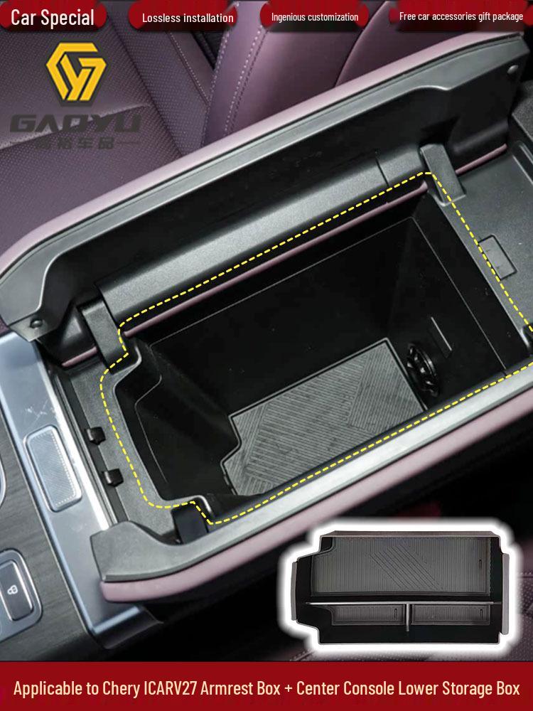Chery ICAR V27 Armrest & Center Console Storage Box