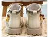 Kids' Genuine Leather Boots - 2025 New Autumn/Winter Velvet Lined Soft Sole Martin Boots for Girls and Boys