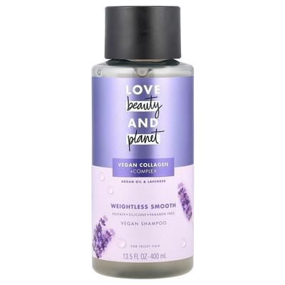 Love Beauty and Planet Smooth and Serene Shampoo, Argan Oil & Lavender, 13.5 Fl Oz (400ml)