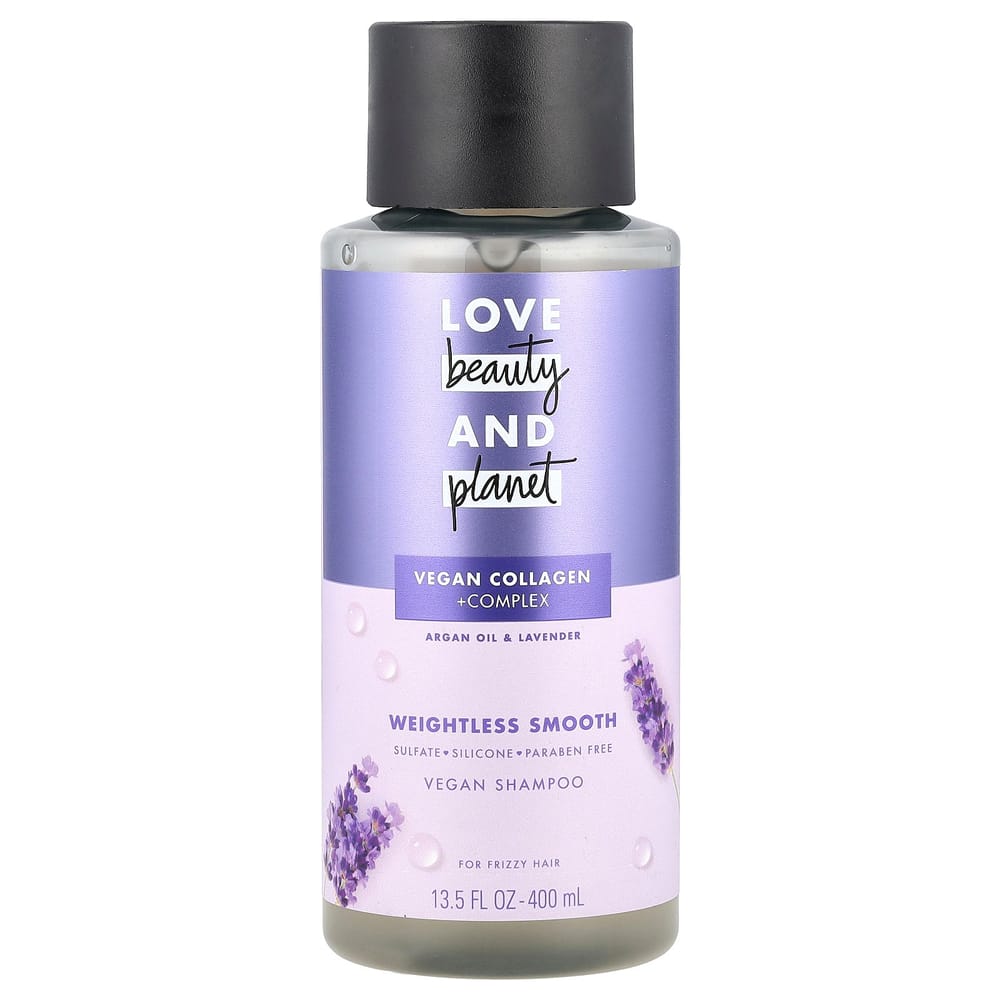 Love Beauty and Planet Smooth and Serene Shampoo, Argan Oil & Lavender, 13.5 fl oz (400ml)