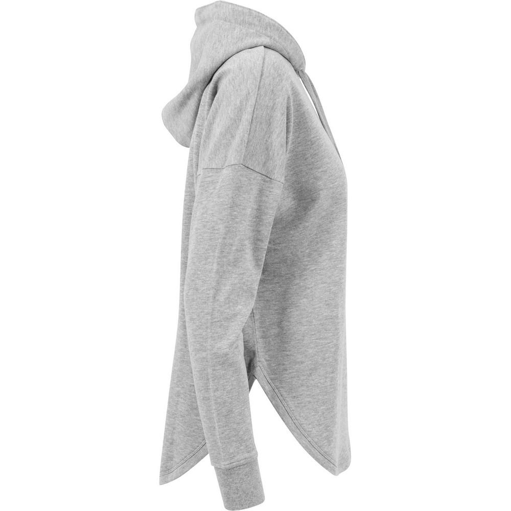 Build Your Brand Womens/Ladies Cotton Blend Oversized Hoodie