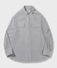 Pildeoseu Soft Pocket Blouse Light Gray