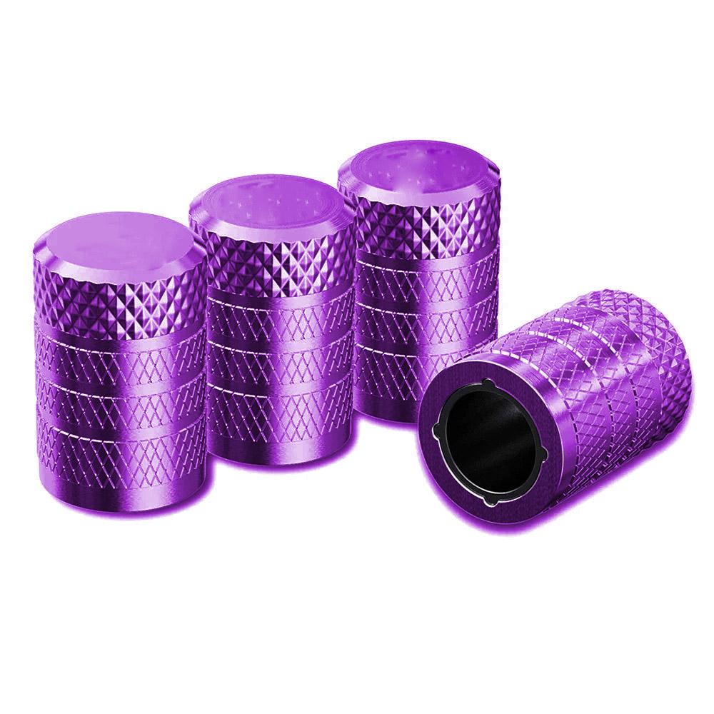 

Tire Valve Stem Caps 4Pcs Aluminum Tire Valve Cap Set Corrosion Resistant Stem Covers For Cars Trucks Motorcycles Suvs And Bikes