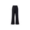 Adidas Originals City Skate Pants Three-Stripe Color-Block Loose Retro Sports Long Pants Knitted Women Pants Black IY5381