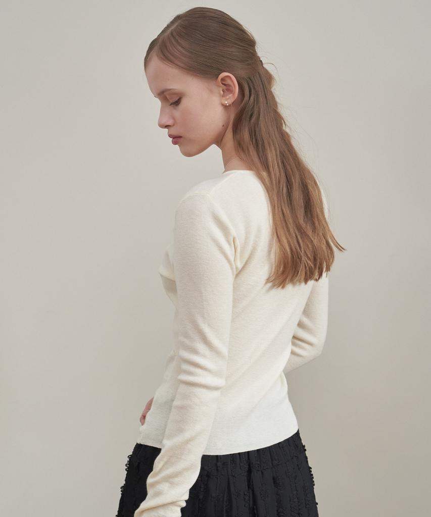 Peullobeu Twist Point Knit_Iv