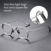 Portable Blue Ray Blocking Anti-Blue Light Glasses Eye Protection Metal Computer Goggles Ultralight Frame Eyewear Men Women