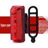 NQY USB Rechargeable Rainproof Bicycle Taillight with Long Battery Life