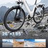 Elektrofahrräder Rower UcitySW Elektrisch Damen/Herren 250W 36V13Ah 90KM 26 Zoll 5 Gänge
