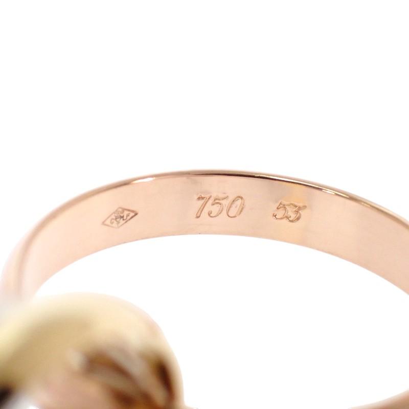 Cartier #13(JP Size) Ring K18 Yellow gold/K18 Pink Gold Women
